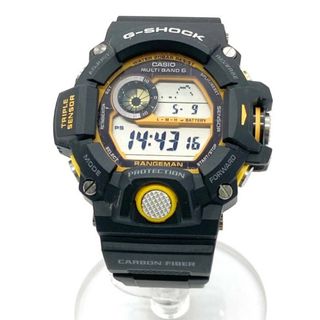 カシオ(CASIO)の★CASIO カシオ 腕時計 GW-9400YJ G-SHOCK RANGEMAN レンジマン 腕時計 ソーラー イエロー ×ブラック(腕時計(デジタル))