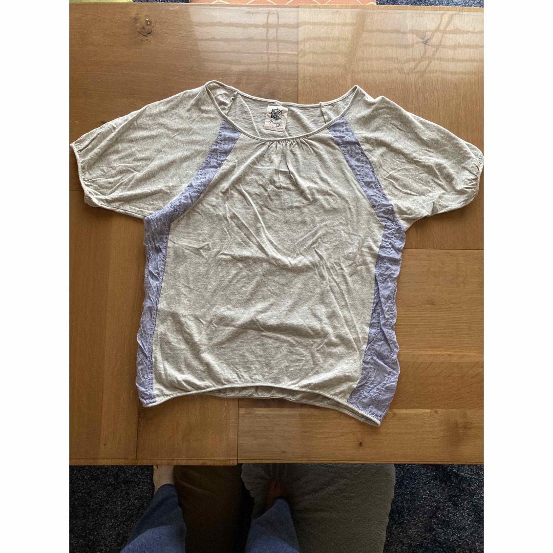 zampa(ザンパ)のZAMPA  ゆったりTシャツ 半袖 レディースのトップス(Tシャツ(半袖/袖なし))の商品写真