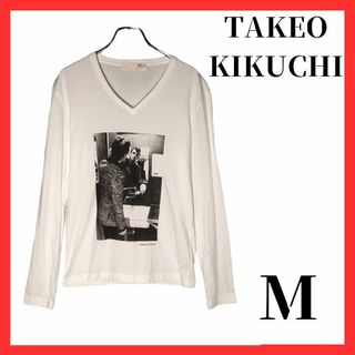 タケオキクチ(TAKEO KIKUCHI)のTAKEOKIKUCHI　メンズ　古着男子　長袖Tシャツ　Mサイズ(Tシャツ/カットソー(七分/長袖))