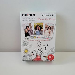 フジフイルム(富士フイルム)のFUJIFILM instax mini フィルム 10枚入 (くまのプーさん)(フィルムカメラ)