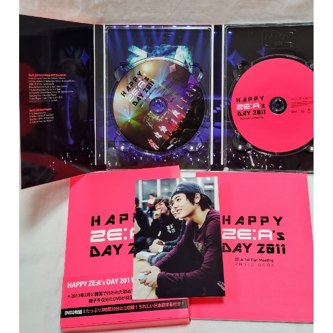 ZE:A💗HAPPY ZE:A'S DAY 2011 DVD ペンミ 1st エンタメ/ホビーのDVD/ブルーレイ(アイドル)の商品写真