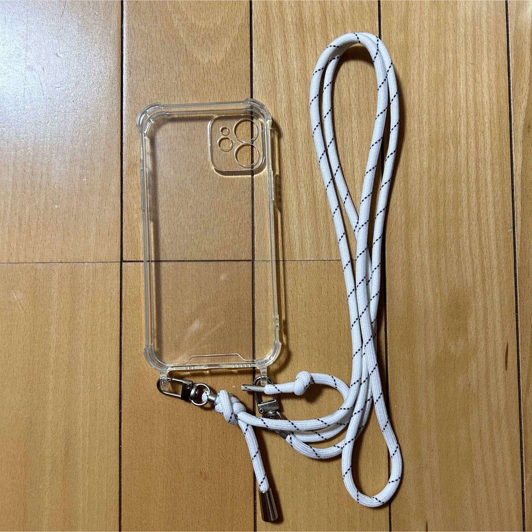 iPhone(アイフォーン)のiPhone12  ケース　ストラップ スマホ/家電/カメラのスマホアクセサリー(iPhoneケース)の商品写真