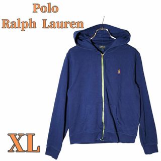 POLO RALPH LAUREN - Ralph Lauren USA古着　フルジップパーカー　XLサイズ