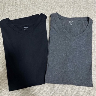 ユニクロ(UNIQLO)のリラックスフィットVネックTシャツ ユニクロ　ZARA(Tシャツ/カットソー(半袖/袖なし))
