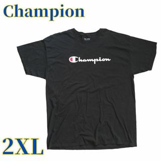 champion　USA古着　メンズ　ロゴ　Tシャツ　2XLサイズ(Tシャツ/カットソー(半袖/袖なし))