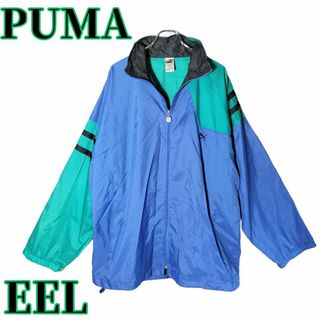 PUMA　90S　フルジップ　ナイロンジャケットメンズ　EELサイズ(ナイロンジャケット)