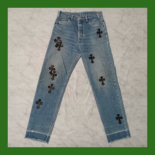 Chrome Hearts - Levi's 501（W― / 78cm）クロスパッチカスタム