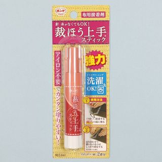 裁ほう上手　スティック　布用接着剤　布用ボンド　裁縫上手　強力　6ml　裾上げ(その他)