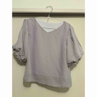 PAGEBOY - シフォン_半袖ブラウス