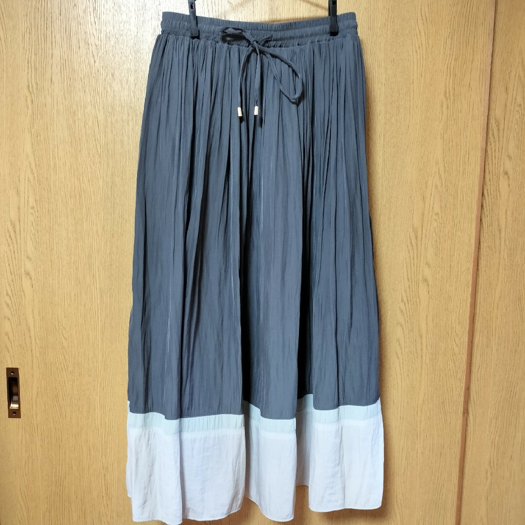Dessin(デッサン)のデッサン　スカート　3 ロング　フレア　ギャザー レディースのスカート(ロングスカート)の商品写真