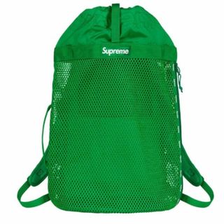 シュプリーム(Supreme)の新品未開封【緑】Mesh Backpack supreme(バッグパック/リュック)