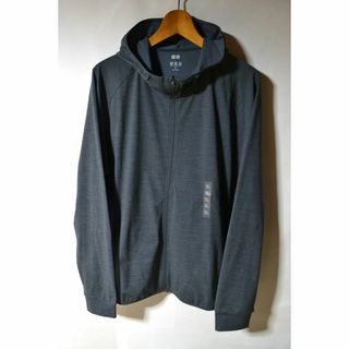 ユニクロ(UNIQLO)の新品 ユニクロ ウルトラストレッチ ドライEX フルジップパーカ XL メンズ(パーカー)