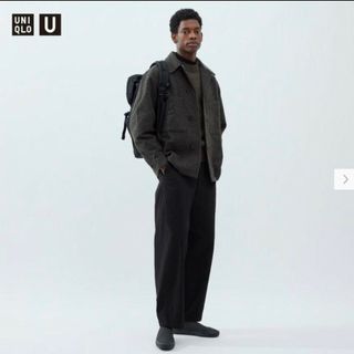 UNIQLO - UNIQLO U 2023AWワイドフィットチノ W76