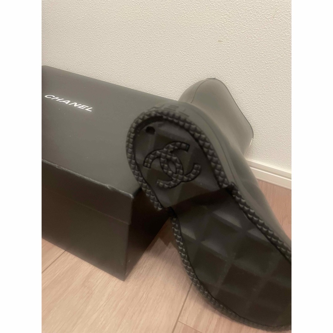 CHANEL - 新品未使用 CHANEL シャネル レインブーツ36サイズ CHANEL - 新品未使用 CHANEL シャネル レインブーツ36サイズ