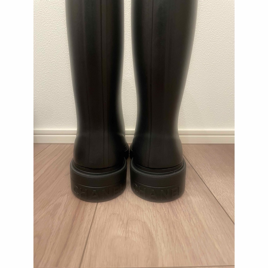 CHANEL - 新品未使用 CHANEL シャネル レインブーツ36サイズ CHANEL - 新品未使用 CHANEL シャネル レインブーツ36サイズ