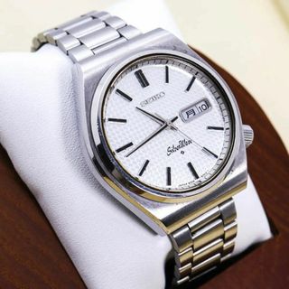 セイコー(SEIKO)の◆稼働 SEIKO 5ACTUS SilverWave 腕時計 自動巻き q(腕時計(アナログ))