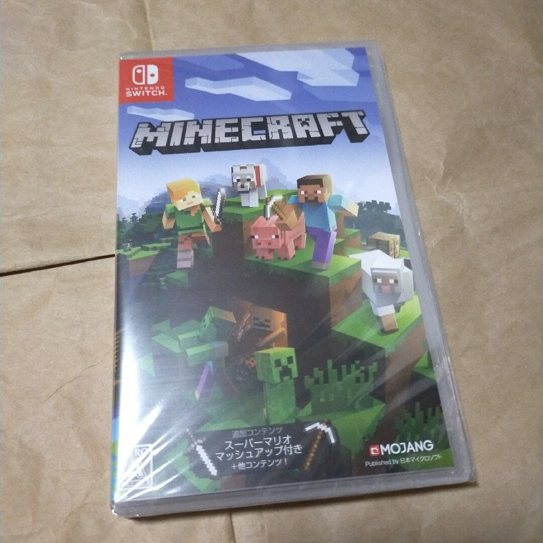 任天堂(ニンテンドウ)の新品未使用品　マインクラフト　Minecraft エンタメ/ホビーのゲームソフト/ゲーム機本体(家庭用ゲームソフト)の商品写真