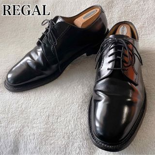 リーガル(REGAL)のREGAL リーガル　革靴　2504  プレーントゥン　ビジネス　ブラック　27(ドレス/ビジネス)