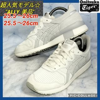 【★人気美品★送料無料】オニツカタイガー アライアンス グレー メンズ 26cm