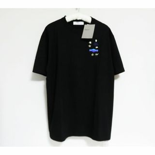 トーガビリリース(TOGA VIRILIS)の新品 TOGA VIRILIS STUDS PRINT TEE XL ブラック(Tシャツ/カットソー(半袖/袖なし))