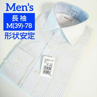 長袖ワイシャツ☆メンズ／M(39)-78／形状安定加工 BASIC(シャツ)