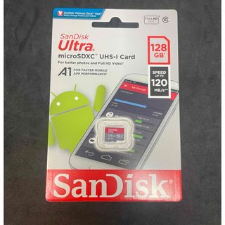 新品未使用 microSD SanDisk Ultra A1 128GB