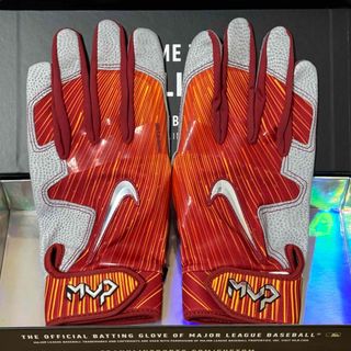 ナイキ(NIKE)のNIKE MVP ELITE オレンジ Mサイズ  バッティンググローブ(グローブ)