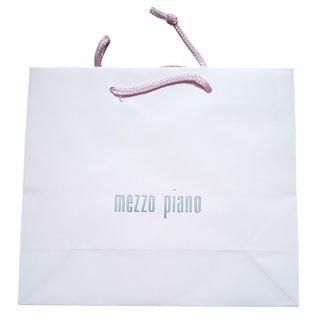 mezzo piano - mezzo piano　メゾピアノ　ショッパー　ショップ袋　ラッピング　紙袋