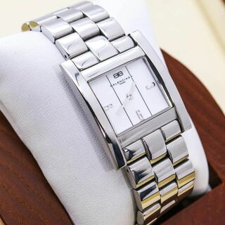 ◆美品 稼働 Balenciaga 腕時計 スクエア メンズ 新品電池 n