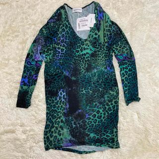 エミリオプッチ(EMILIO PUCCI)の未使用　エミリオプッチ　レオパード　ワンピース(ひざ丈ワンピース)