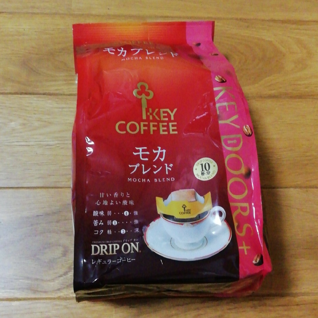 KEY COFFEE(キーコーヒー)のキーコーヒー　ドリップオン　6杯分 食品/飲料/酒の飲料(コーヒー)の商品写真