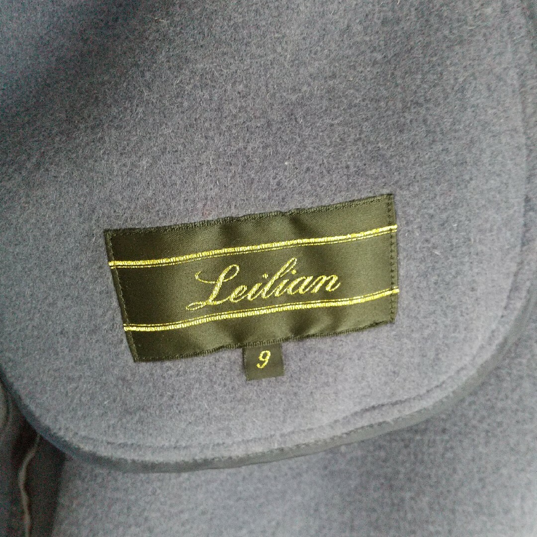【Leilan】レリアン コート 9号(Mサイズ) レディース 青 ブルー レディースのジャケット/アウター(その他)の商品写真