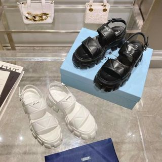 プラダ(PRADA)の綺麗 <プラダ>  ☆サンダル-05(サンダル)