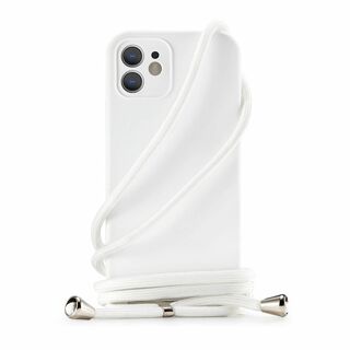 【色: ホワイト】Handodo Apple iPhone 12 用 ケース i(その他)