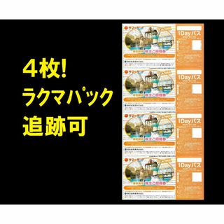 ◆ 東京サマーランド 株主優待券 春秋限定4枚　.(プール)