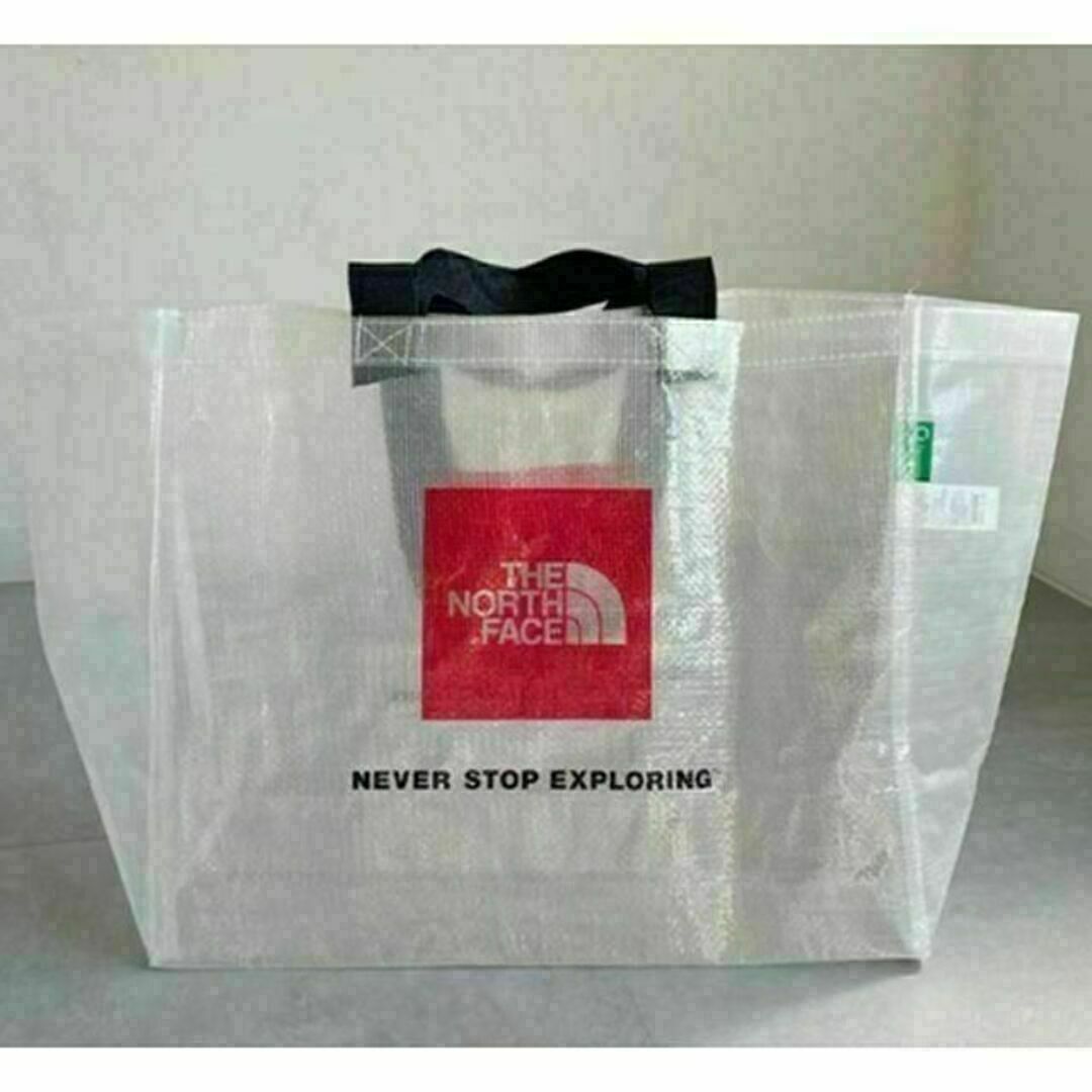 ザノースフェイス　クリアトート　クリアバッグ　エコバッグ メンズのバッグ(エコバッグ)の商品写真