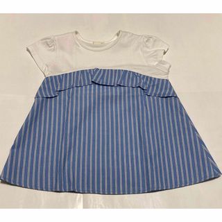 ジーユー(GU)の【中古品】GU ワンピース(女の子)130サイズ(ワンピース)