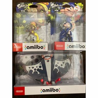 ニンテンドウ(任天堂)のamiibo スプラトゥーン ウツホ　フウカ　マンタロー　セット(その他)