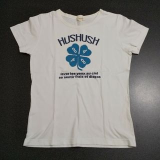 ハッシュアッシュ(HusHush)のHUSHUSH トップス クローバーロゴ(カットソー(半袖/袖なし))