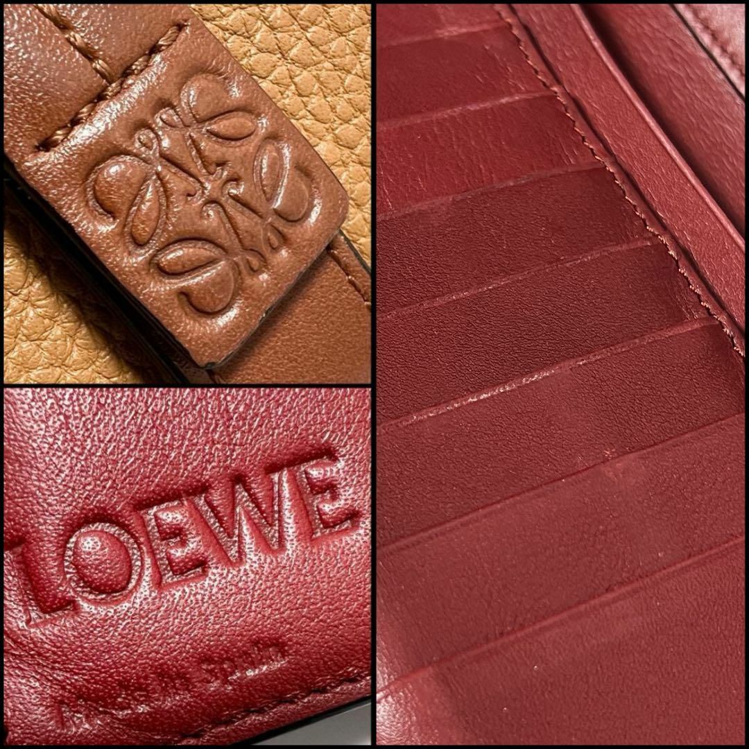 LOEWE - 【定番人気】ロエベ レディース 財布 長財布 LOEWE - 【定番人気】ロエベ レディース 財布 長財布