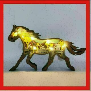 馬 ホース オブジェ 置物 インテリア 馬雑貨 木製 北欧 アート 工芸品(置物)