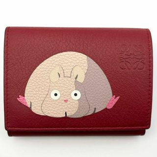 ロエベ(LOEWE)の【超美品】ロエベ　スタジオジブリ　千と千尋　財布　折り財布　坊ネズミ　3つ折り(財布)