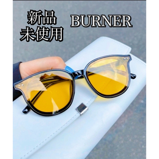 大人気　【新品未使用】BURNER バーナー　サングラス　メガネ　イエローレンズ