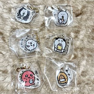 バンダイ(BANDAI)のちいかわ グッズ ナガノくじ ガチャ 食べ食べ ミニアクリルチャーム アクスタ(キャラクターグッズ)