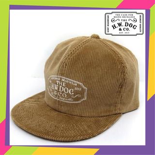 THE H.W. DOG & CO. - THE H.W.DOG&CO. TRUCKER CAP-C コーデュロイ