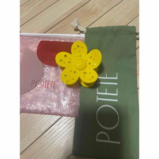 ポテテ　お花クリップ　美品　potete(バレッタ/ヘアクリップ)