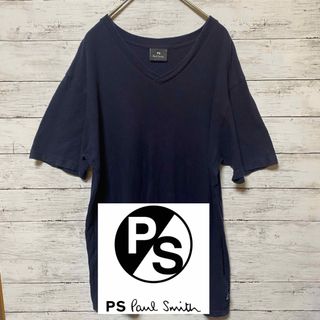 ポールスミス(Paul Smith)のPS Paul Smith メンズ　Tシャツ　無地　ブラック(Tシャツ/カットソー(半袖/袖なし))