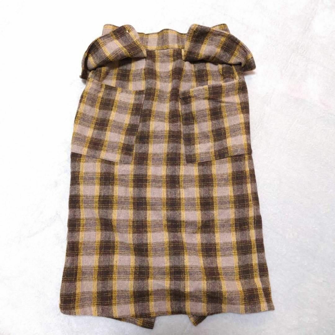 【OLIVE des OLIVE】チェックスカート デザインポケット レディースのスカート(ロングスカート)の商品写真