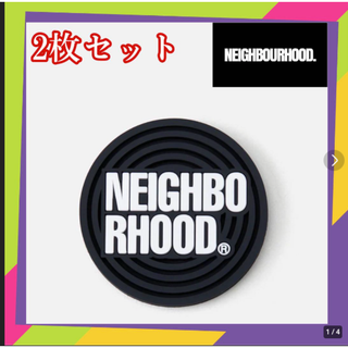 NEIGHBORHOOD LOGO COASTER コースター 2枚セット