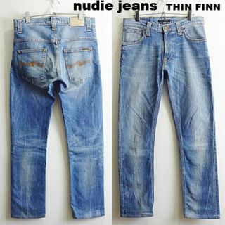 Nudie Jeans - ヌーディージーンズ　THIN FINN　W79cm　スキニースリム　ストレッチ